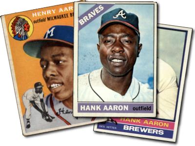 Buy Hank Aaron Baseball Cards at Dean's Cards