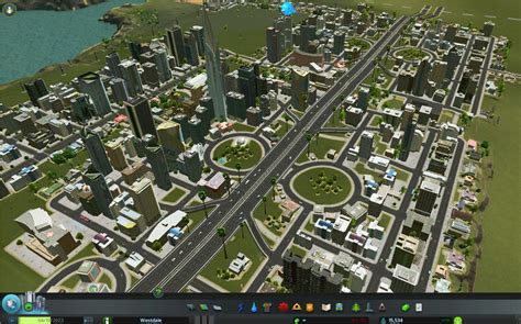 Frontage Road with Grid & Palms - Cities: Skylines Mod download