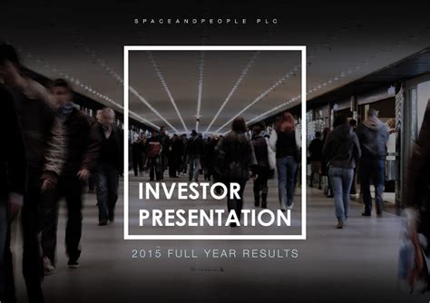 FREE 6+ Sample Investor Presentation Templates in PSD | EPS