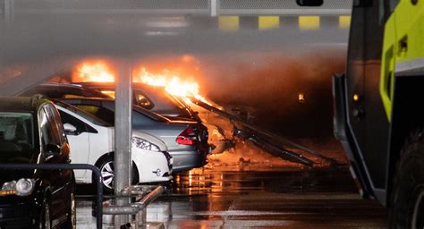 Hundreds Of Cars Destroyed In Norwegian Parking Garage | Carscoops