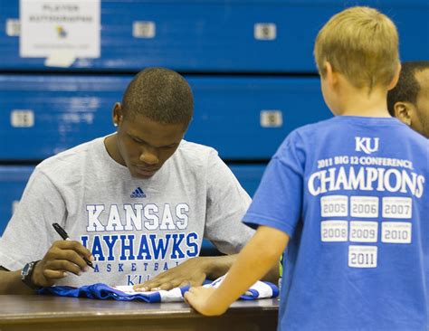 Bill Self Basketball Camp autograph session | KUsports.com