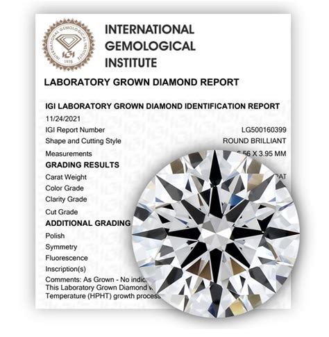 IGI Diamond Certification: Grading Practices, Types Of Reports ...