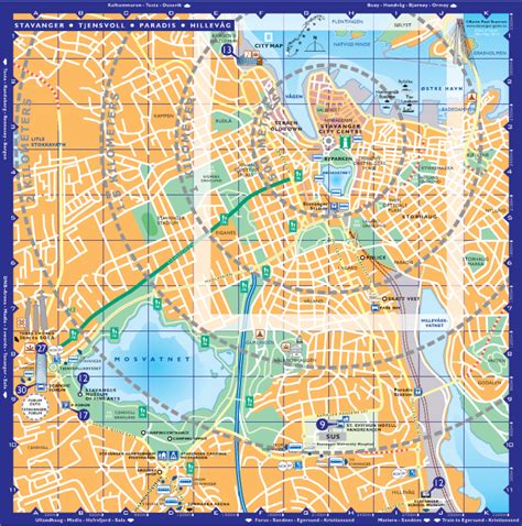 Stavanger Guide Maps | Stavanger City Map, Norway | Corporate Maps