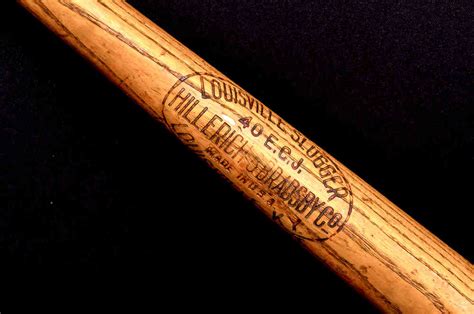 EA Collins Louisville Slugger Wood Baseball Bat No 40 Vintage