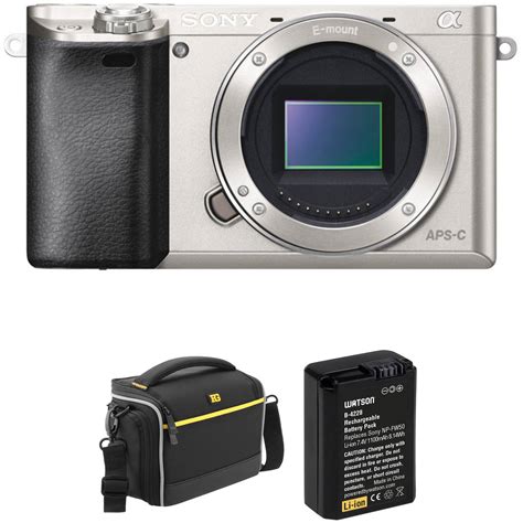 Sony Alpha a6000 Mirrorless Digital Camera Body with Accessory