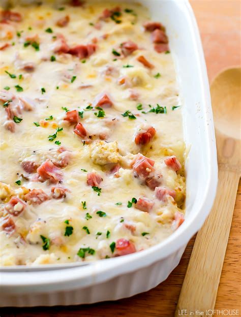 Chicken Cordon Bleu Casserole - Life In The Lofthouse