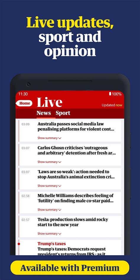 The Guardian - Live World News, Sport & Opinion for Android - APK Download