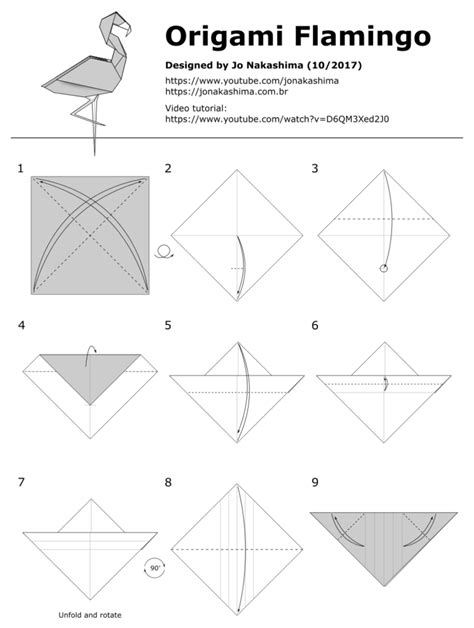 Origami Flamingo - Jo Nakashima