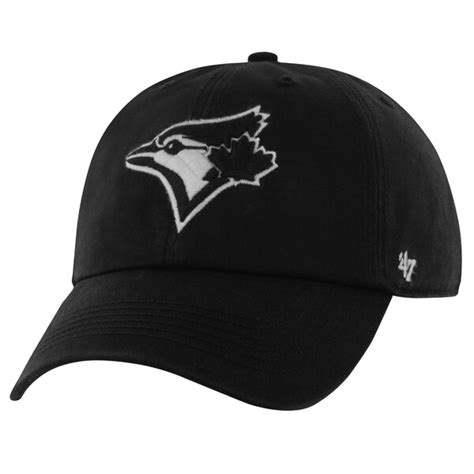 Toronto Blue Jays Blackout Franchise Fitted Hat – Black - Fanatics.com