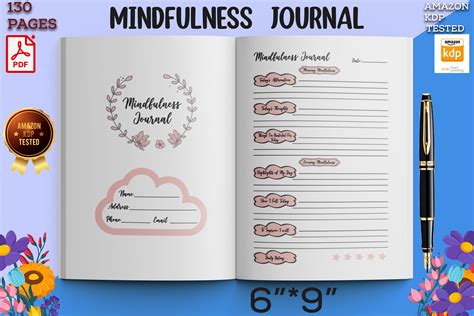 Mindfulness Journal Graphic by Grand Mark · Creative Fabrica