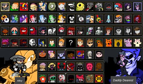 NG Rumble 2 roster by Gargaros on Newgrounds