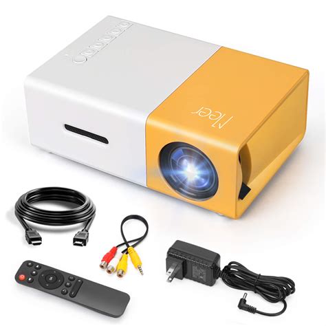 Buy Meer Mini Projector,Portable Movie Projector,Smart Home Projector ...