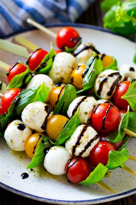 Caprese Skewers - Dinner at the Zoo