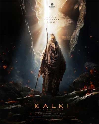 New poster of Amitabh Bachchan unveiled by Kalki 2898 AD makers | Latest Telugu cinema news ...