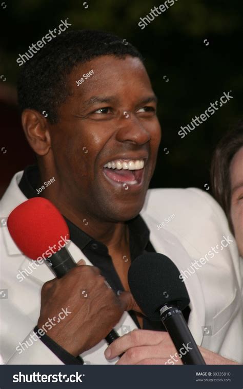 Los Angeles - April 18: Denzel Washington At The 'Man On Fire' Premiere ...