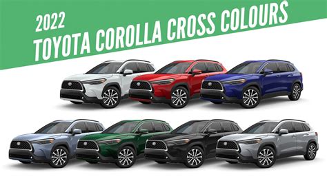 2022 Toyota Corolla Cross – All Color Options – Images | AUTOBICS