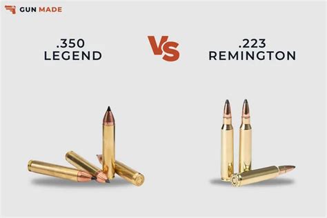 .350 Legend vs. .223: Straight vs Bottleneck Compared