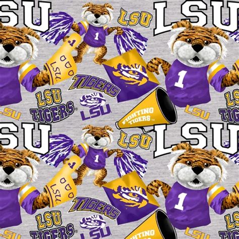 Lsu Fabric - Etsy