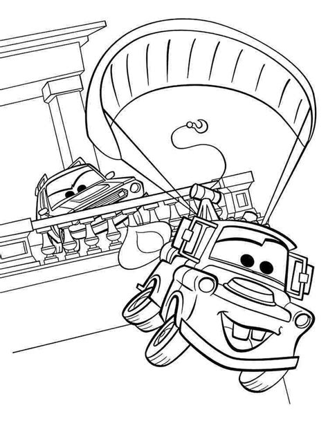 Cars Mator Coloring Pages