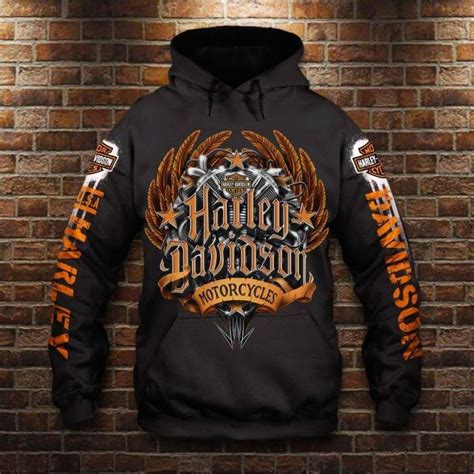 Harley-Davidson Motorcycles 3D Hoodie All Over Printed – Fashion Store