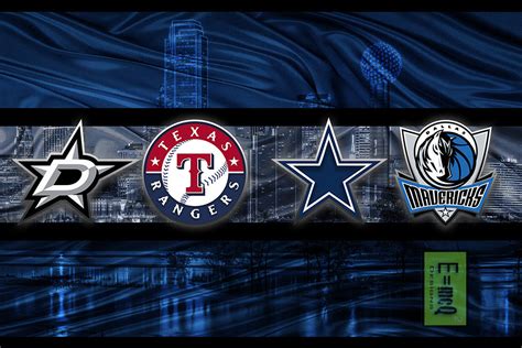 Dallas Sports Poster 2, Dallas Cowboys, Dallas Stars, Texas Rangers, D ...