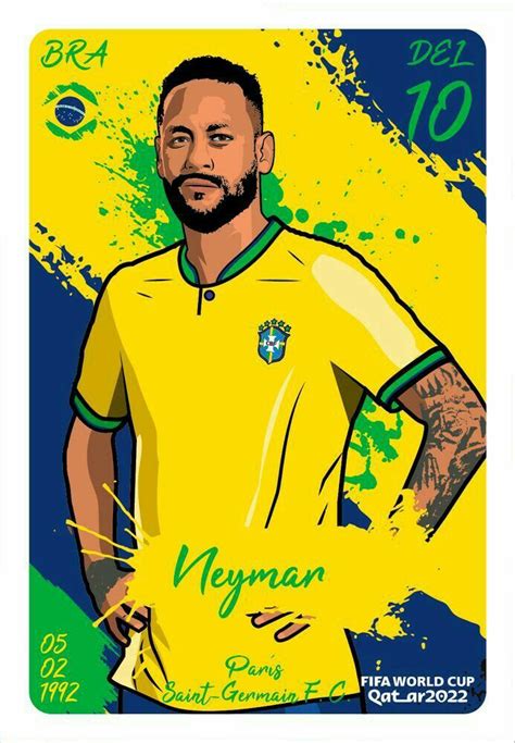 Neymar in 2023 | Football Drawings