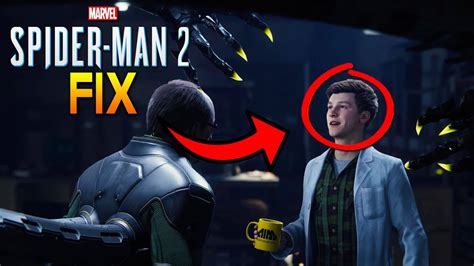 How to Fix Peter Parker's Face for Spider-Man 2 (PS5) - YouTube