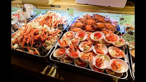 [4K] "Seafood Buffet Nanda" giant king crab buffet walk from subway station Sapporo, Japan ...