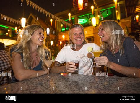 Nightlife in Vientiane, Laos Stock Photo - Alamy