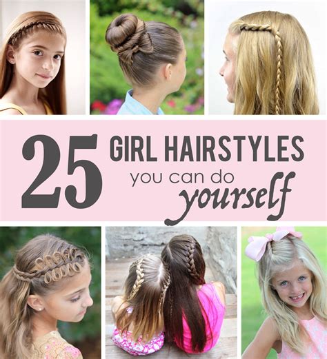 25 Little Girl Hairstyles...you can do YOURSELF!