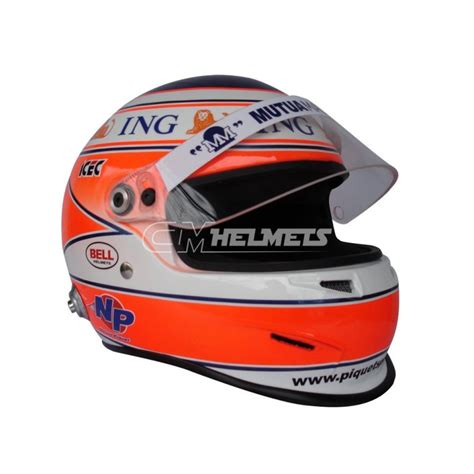 NELSON PIQUET JR 2008 F1 REPLICA HELMET FULL SIZE | CM Helmets