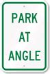 Parallel Parking Signs - Parking Spot Signs