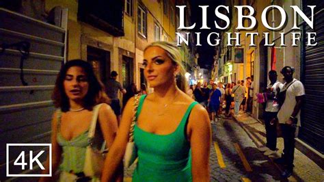 Nightlife in Lisbon Portugal: BAIRRO ALTO Lisboa JULY 2022 - 4K ASMR in 2022 | Night life ...