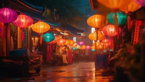 Chinese Lanterns Night Stock Photos, Images and Backgrounds for Free ...