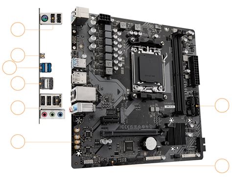 A620M H (rev. 1.0) Key Features | Motherboard - GIGABYTE Global