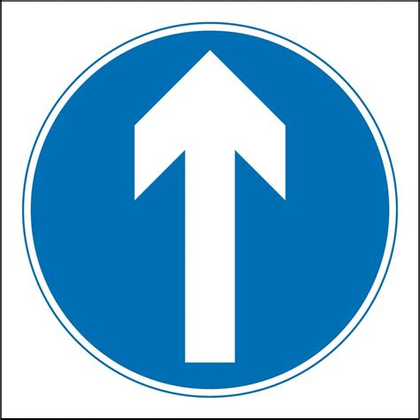 One Way Directional Arrow Signs - from Key Signs UK