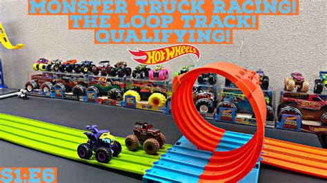 EPIC DIECAST MONSTER TRUCK RACING | LOOP TRACK | QUALIFYING | HWMT S1:E6 #diecastracing - YouTube