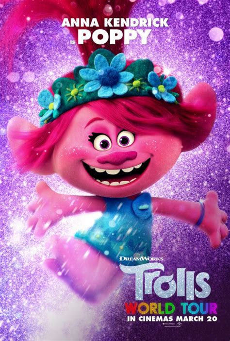 Trolls world tour poppy - 4 Hats and Frugal