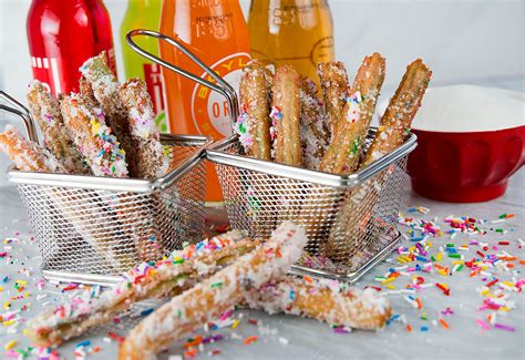 These Cinco de Mayo Funfetti Churros Are Sure to be a Hit - Carrie Colbert