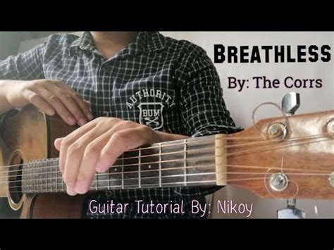 Breathless - The Corrs | Guitar Intro, Lead & Chords Tutorial By: Nikoy - YouTube