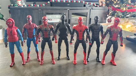 Evolution of the MCU Spider-Man suit. : MarvelLegends