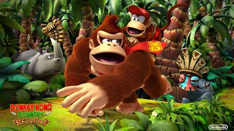 Donkey Kong Country Returns 3D - New gameplay video with scenes