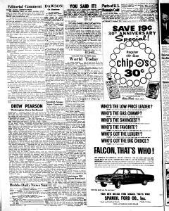 Hobbs Daily News Sun Newspaper Archives, Feb 8, 1962, p. 4