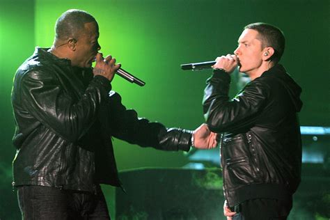 Eminem and Dr. Dre Remember Making a Classic the First Time They Went Into the Studio Together