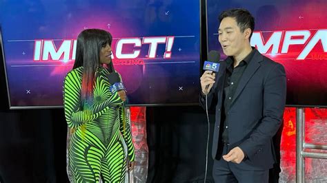 Trinity’s First Interview Following Her IMPACT Debut in Chicago – IMPACT Wrestling