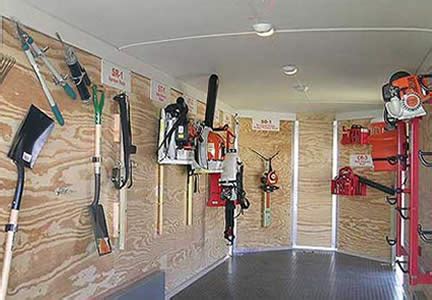 Enclosed Trailer Racks, Tool Storage, Accessories