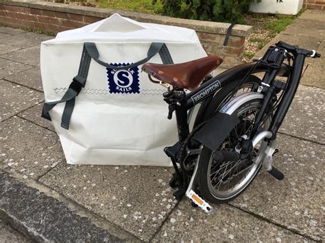 Brompton Bike travel bag – Suffolk Sails Online Store