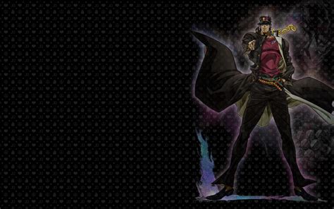 Wallpaper : Jotaro Kujo, JoJo's Bizarre Adventure Stardust Crusaders, Star Platinum, darkness ...