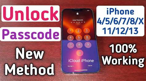 Unlock iPhone Forgot Passcode New Method| Unlock iPhone password Lock ...