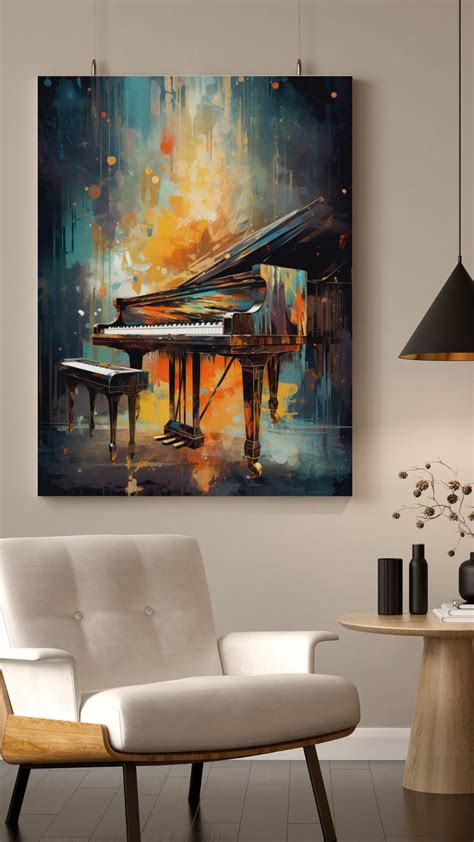 Piano Wall Decor piano Wall Art Abstract Piano Wall Decor - Etsy